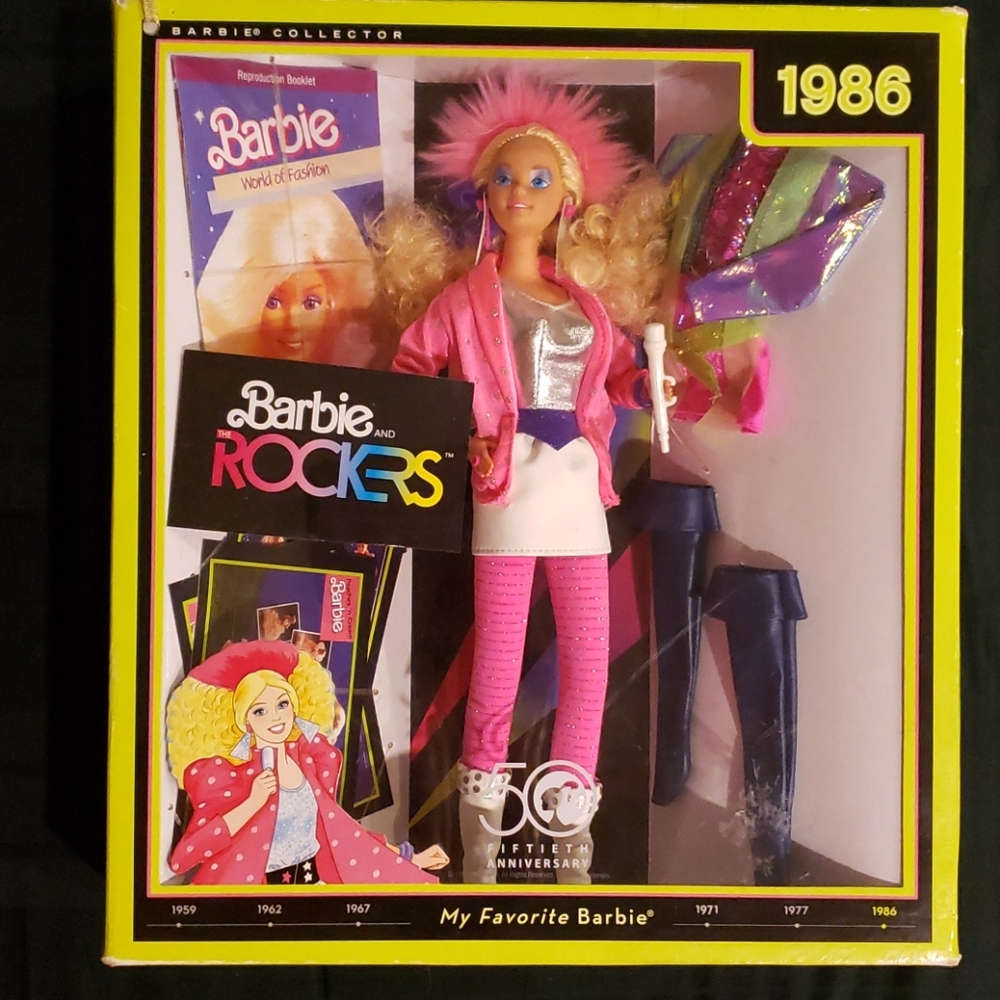 1986 50th Anniversary Barbie Rocker